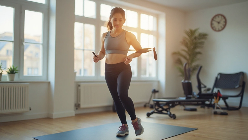 Жінка виконує вправи на розтяг для гнучкості суглобів